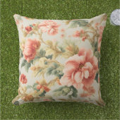 素晴らしい優しい絶妙な花離れ、花。絵を描の アウトドアクッション (芝生)