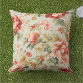 素晴らしい優しい絶妙な花離れ、花。絵を描の アウトドアクッション (芝生)