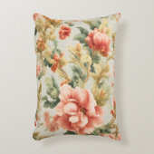 素晴らしい優しい絶妙な花離れ、花。絵を描の アクセントクッション (正面(垂直))