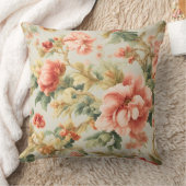 素晴らしい優しい絶妙な花離れ、花。絵を描の クッション (ブランケット)