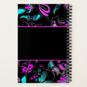 素晴らしい優美な蝶の賞賛と祈りの言葉ジャーナル ノートブック (裏面)