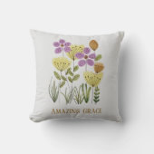 素晴らしい優雅な野草 クッション (正面)