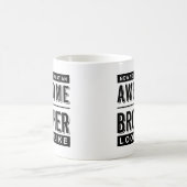 素晴らしい兄弟のマグのおもしろいな兄弟はギフトを引用します コーヒーマグカップ (中央)