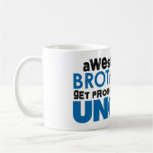 素晴らしい兄弟は叔父さんに促進されて得ます コーヒーマグカップ (左)