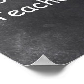 素晴らしい先生シャルボードクラスの装飾 ポスター (角)