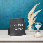 素晴らしい先生シャルボードデザインギフトアイディア フォトプラーク (インサイチュ)