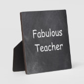 素晴らしい先生シャルボードデザインギフトアイディア フォトプラーク (正面)