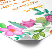 素晴らしい先生感謝ギフトのサインありがとう ポスター (角)