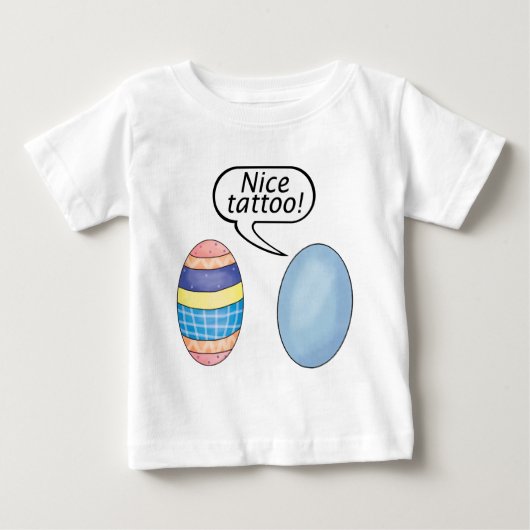 素晴らしい入れ墨のイースターエッグ ベビーTシャツ (正面)