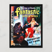 素晴らしい冒険v04 n08 (1942 08.Ziffデービスの) _ ポストカード (正面)
