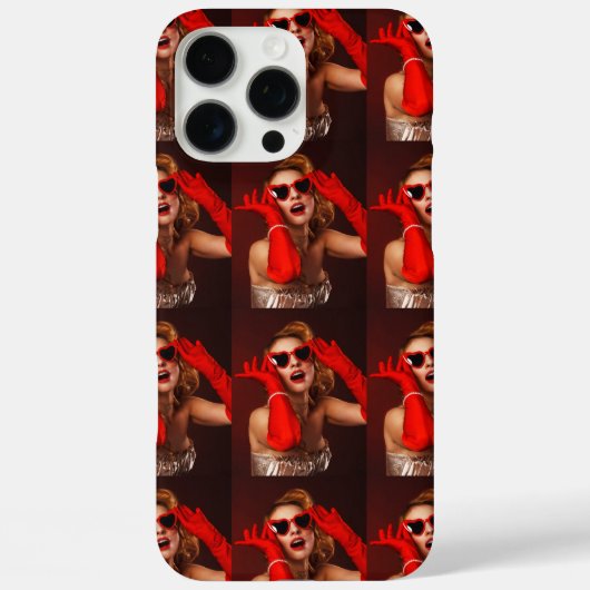 素晴らしい写真タイルカスタム写真 Case-Mate iPhoneケース (裏面)