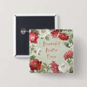 素晴らしい冬の日 缶バッジ (正面&裏面)