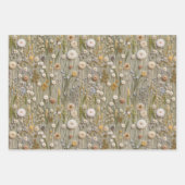 素晴らしい刺繍ラッピング紙シート ラッピングペーパーシート (正面2)