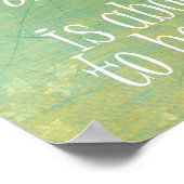 素晴らしい前向き引用文肯定 ポスター (角)