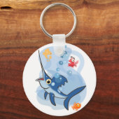 素晴らしい剣魚 キーホルダー (正面)