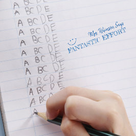 素晴らしい努力 |パーソナライズされた先生 セルフインキングスタンプ