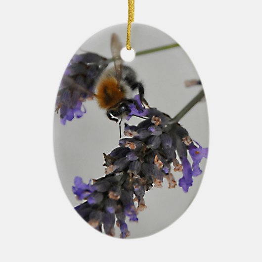 素晴らしい労働者を体現する セラミックオーナメント (正面)