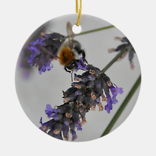 素晴らしい労働者を体現する セラミックオーナメント (正面)