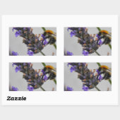 素晴らしい労働者を体現する 長方形シール (シート)