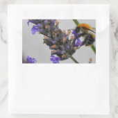 素晴らしい労働者を体現する 長方形シール (バッグ)