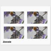 素晴らしい労働者を体現する 長方形シール (シート)