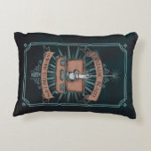 素晴らしい動物とどこで見つかるか?ブリーフケース™ アクセントクッション (裏面)