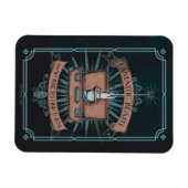 素晴らしい動物とどこで見つかるか?ブリーフケース™ マグネット (横)