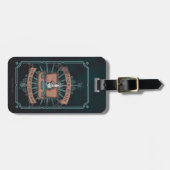 素晴らしい動物とどこで見つかるか？ブリーフケース™ ラゲッジタグ (正面横)