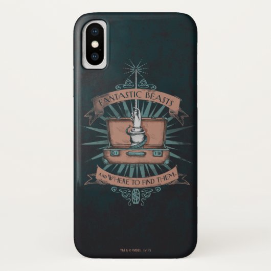 素晴らしい動物とどこで見つかるか?ブリーフケース™ Case-Mate iPhoneケース (裏面)