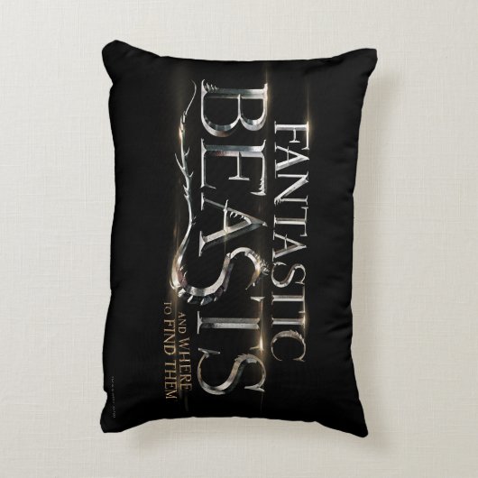 素晴らしい動物とどこで見つけられるか？™ロゴ アクセントクッション (裏面(縦))