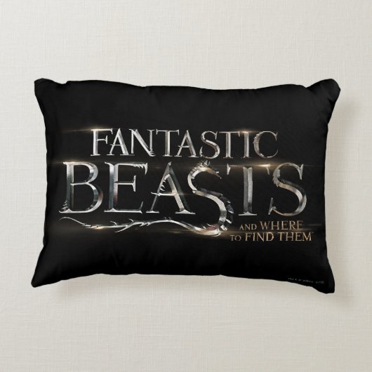 素晴らしい動物とどこで見つけられるか？™ロゴ アクセントクッション (裏面)