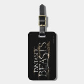 素晴らしい動物とどこで見つけられるか？™ロゴ ラゲッジタグ (正面縦)