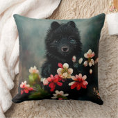 素晴らしい動物の可愛い装飾用クッション クッション (ブランケット)