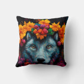 素晴らしい動物の可愛い装飾用クッション クッション (裏面)