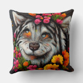 素晴らしい動物の可愛い装飾用クッション クッション (裏面)