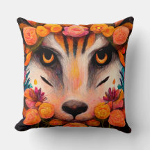 素晴らしい動物の可愛い装飾用クッション