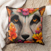 素晴らしい動物の可愛い装飾用クッション クッション (ブランケット)