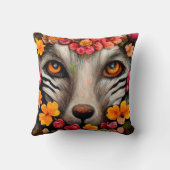 素晴らしい動物の可愛い装飾用クッション クッション (裏面)