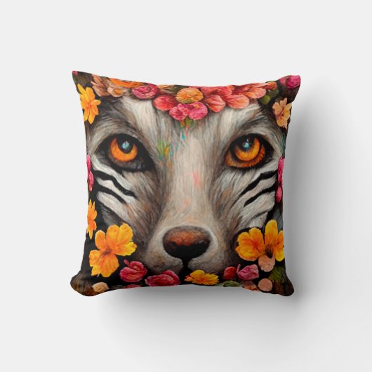 素晴らしい動物の可愛い装飾用クッション クッション (正面)
