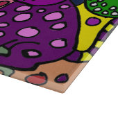 素晴らしい動物の抽象美術 カッティングボード (角)