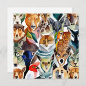 素晴らしい動物 シーズンカード (正面/裏面)