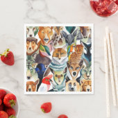 素晴らしい動物 スタンダードランチョンナプキン (インサイチュ)