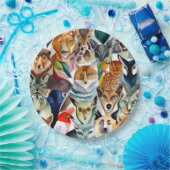 素晴らしい動物 ペーパープレート (パーティー)