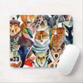 素晴らしい動物 マウスパッド (マウス)