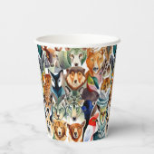 素晴らしい動物 紙コップ (裏面)