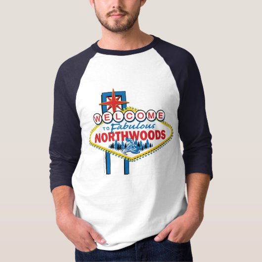 素晴らしい北の森 Tシャツ (正面)