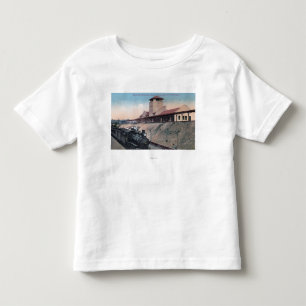 素晴らしい北の鉄道ターミナル2 トドラーTシャツ