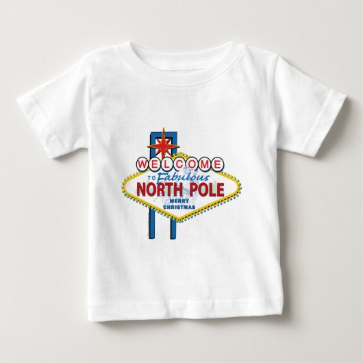 素晴らしい北極へようこそ ベビーTシャツ (正面)