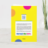 素晴らしい医者になってくれてありがとう サンキューカード (裏面)