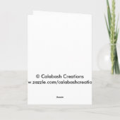 素晴らしい医者のサンキューカード サンキューカード (裏面)